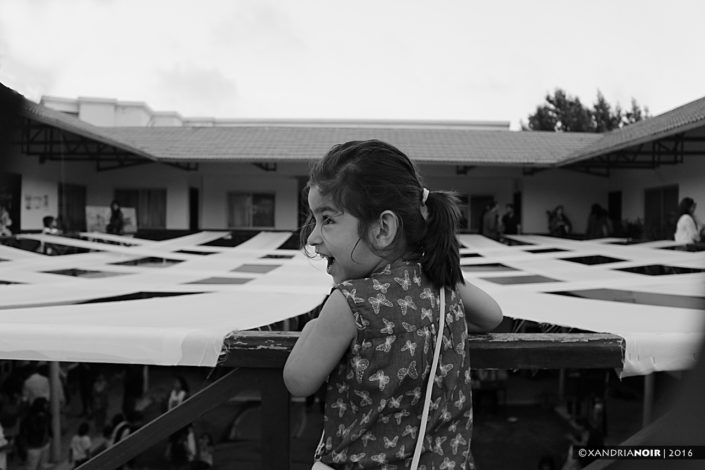 LITTLE GIRL WATCHING 2 BLACK-AND-WHITE-PHOTOGRAPHY-BY-XANDRIA-NOIR